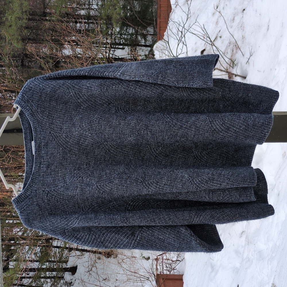 Navy Blue, Short Sleeve, J Jill Sweater